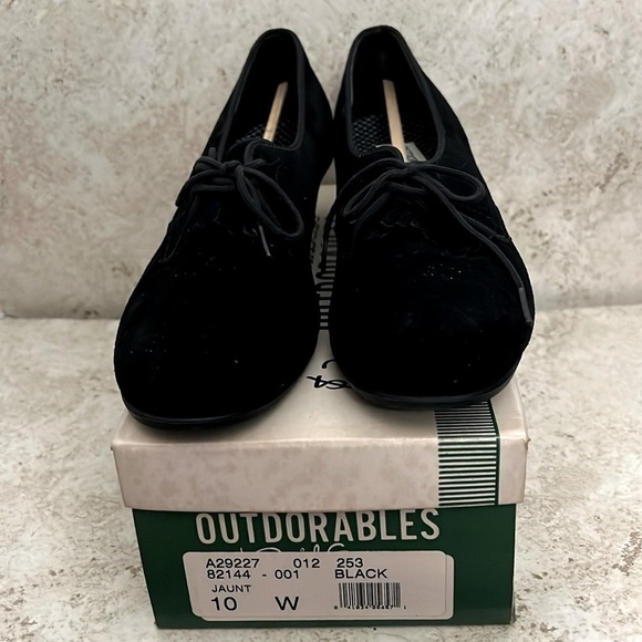 Daniel Green Outdorables Suede Tie Shies Women’s 10W - Picture 1 of 10
